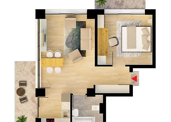 Zeita Din Bel-air, Nord Apartmán *